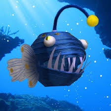 image d'un poisson anguille des abysses